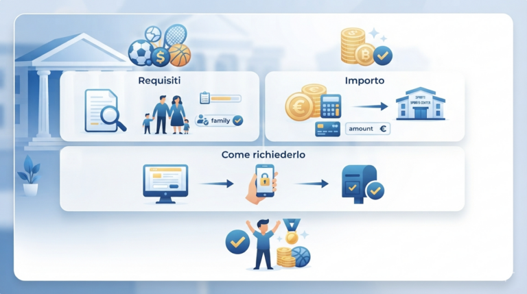 Bonus sport bambini: requisiti, importo e come richiederlo