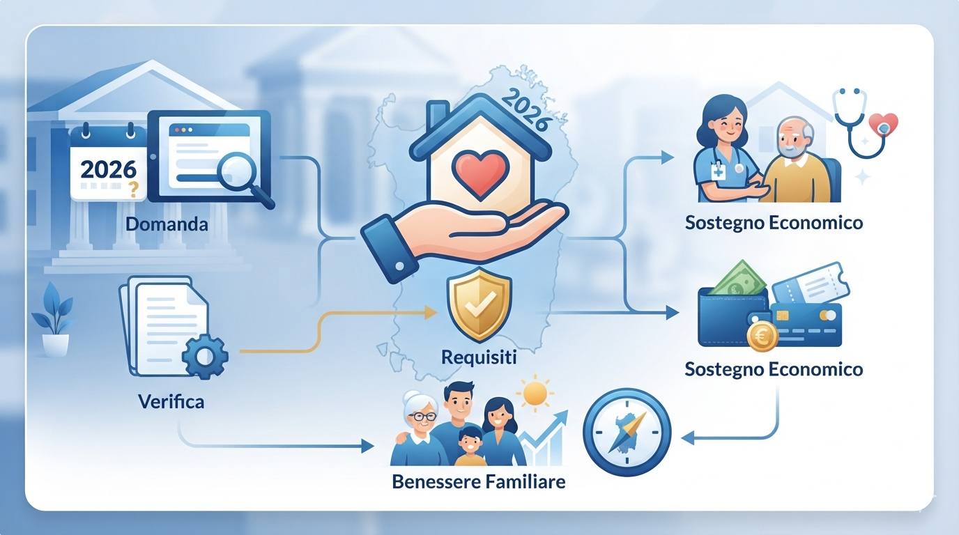 Bonus Caregiver Sardegna 2026: Ritornare a Casa Plus, Requisiti e Domanda