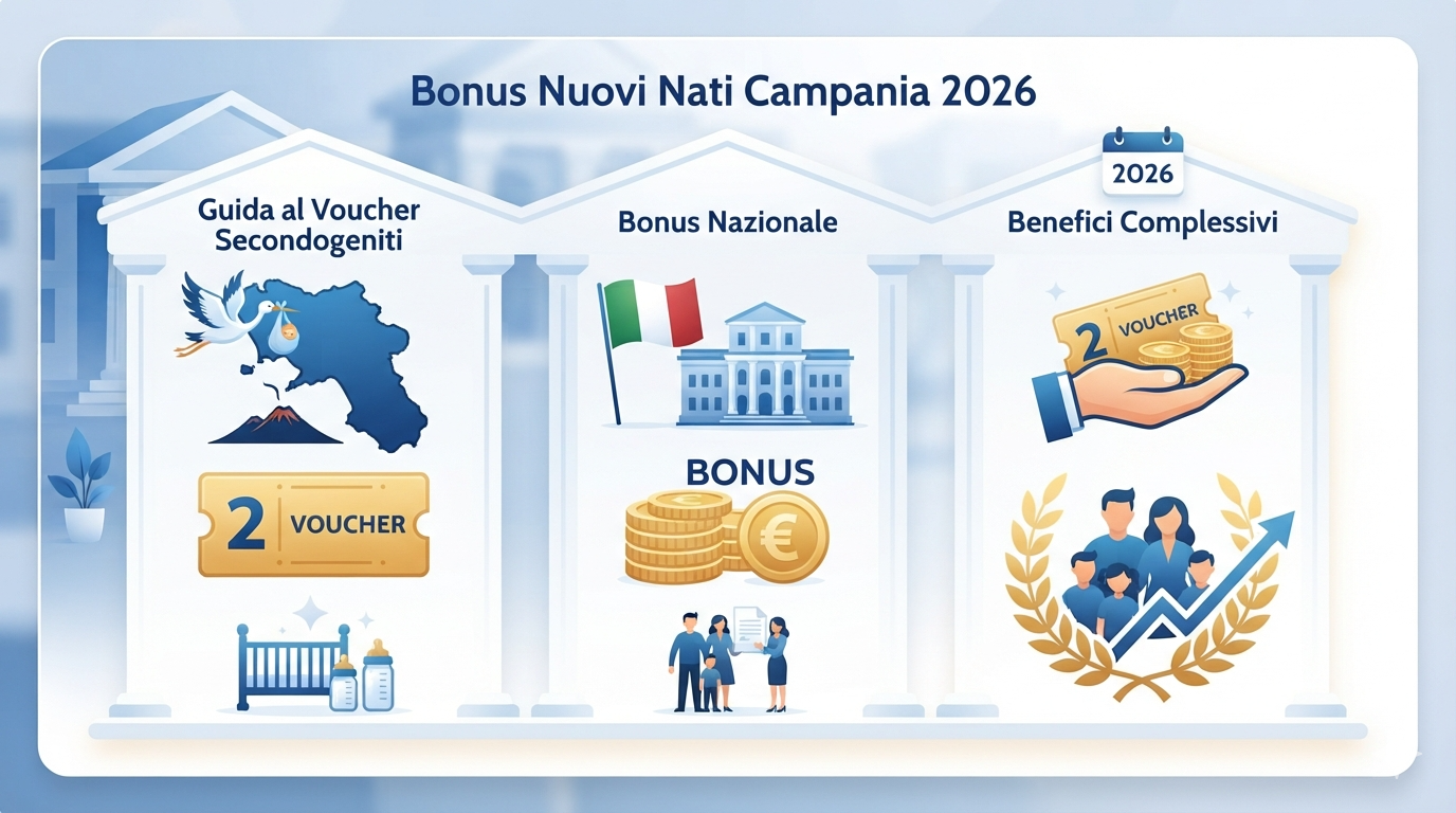 Bonus Nuovi Nati Campania 2026: Guida al Voucher Secondogeniti e al Bonus Nazionale