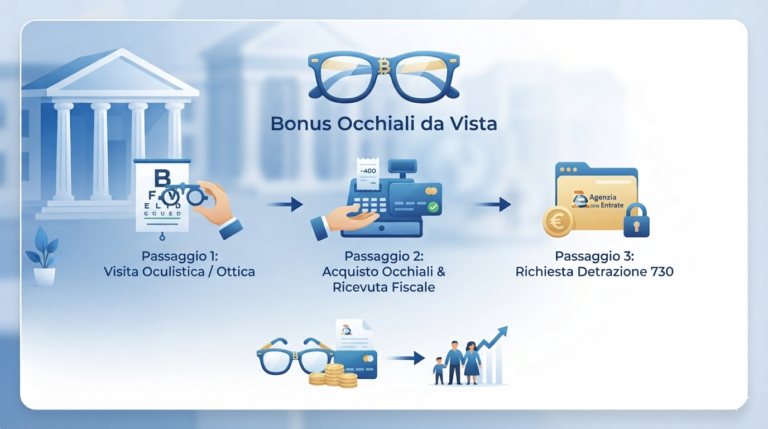 Bonus occhiali da vista: cosa esiste davvero e come richiedere la detrazione