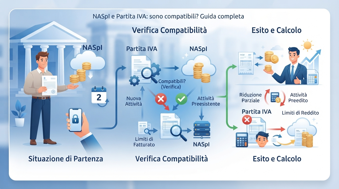 NASpI e partita IVA: sono compatibili? Guida completa