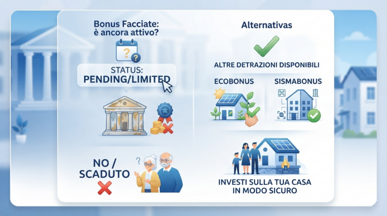Bonus Facciate: è ancora attivo? Guida e alternative