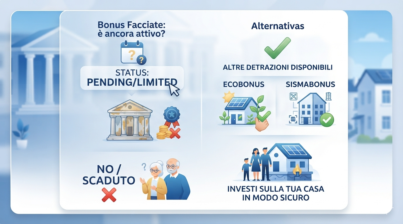 Bonus Facciate: è ancora attivo? Guida e alternative