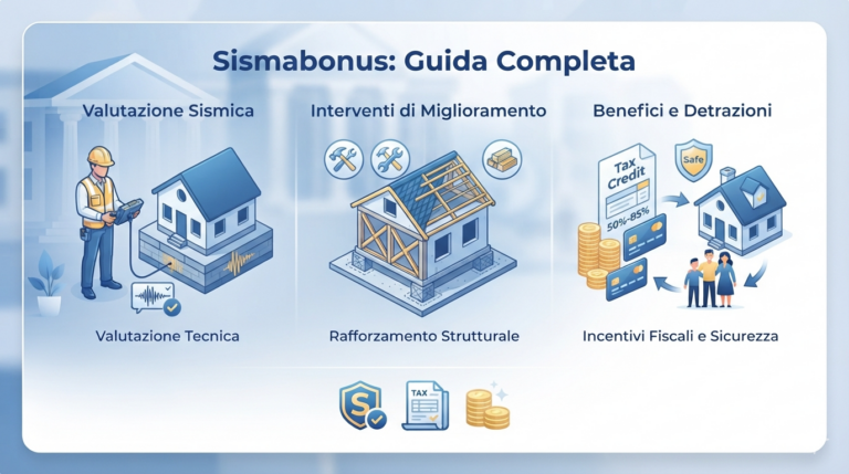 Bonus Sisma: guida completa al Sismabonus