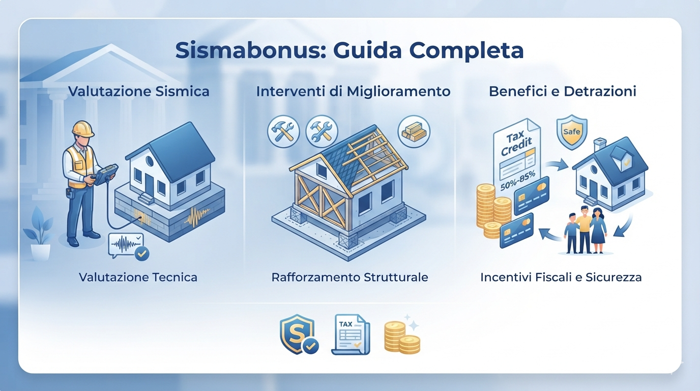 Bonus Sisma: guida completa al Sismabonus