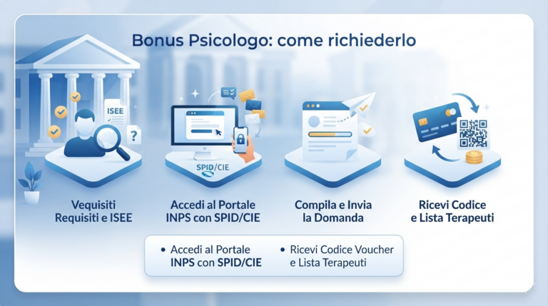 Bonus psicologo: come richiederlo